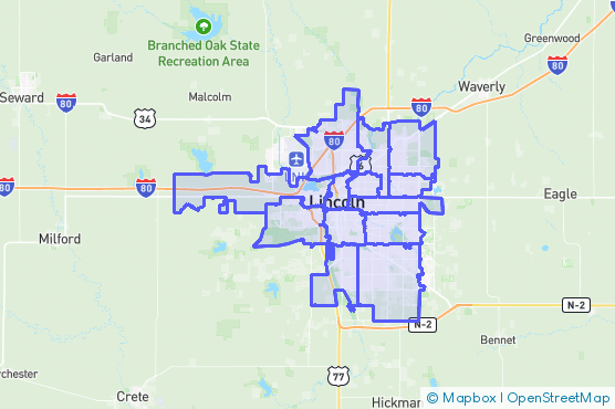 Service Area Map
