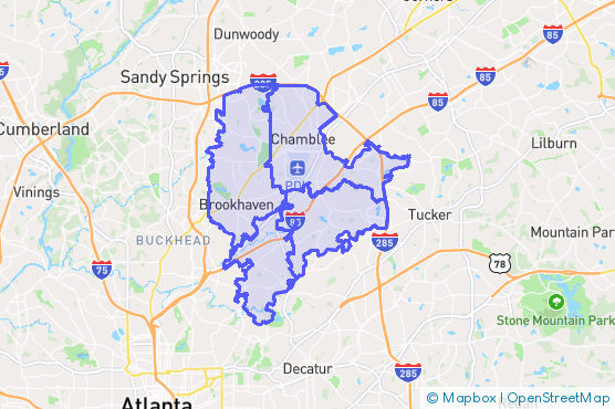Service Area Map