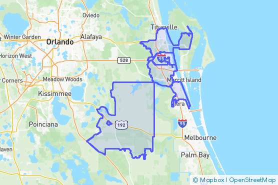 Service Area Map