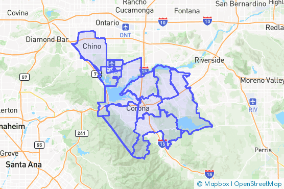 Service Area Map