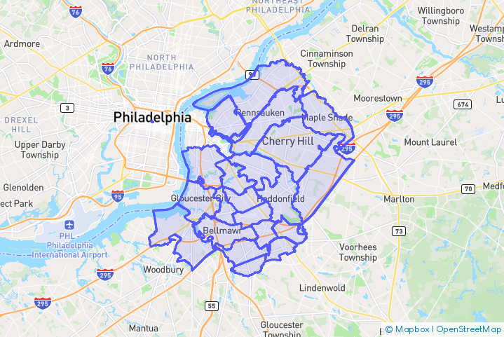 Service Area Map