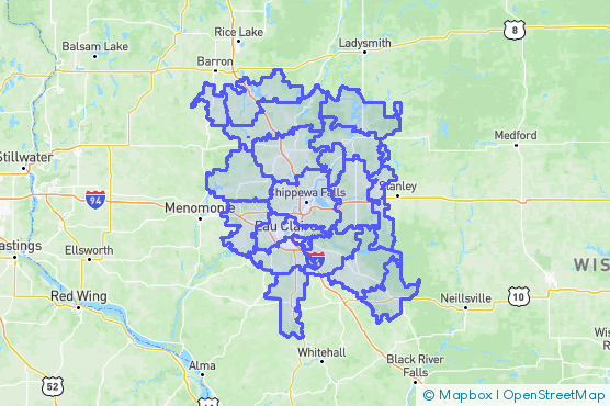 Service Area Map