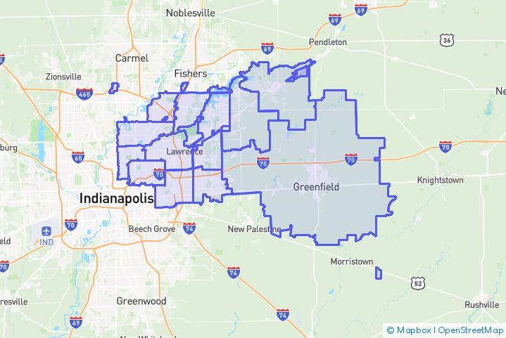 Service Area Map
