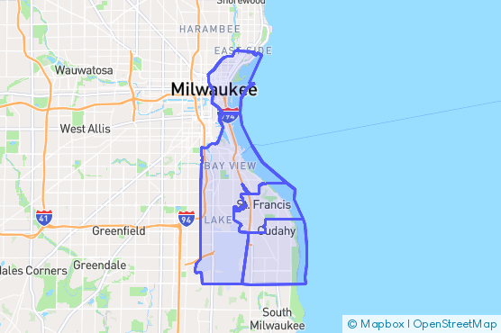 Service Area Map