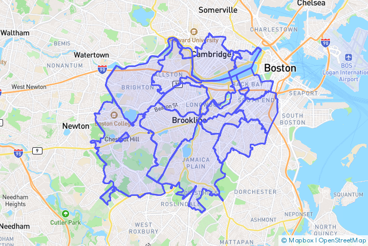 Service Area Map