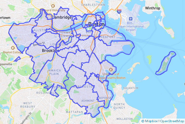 Service Area Map