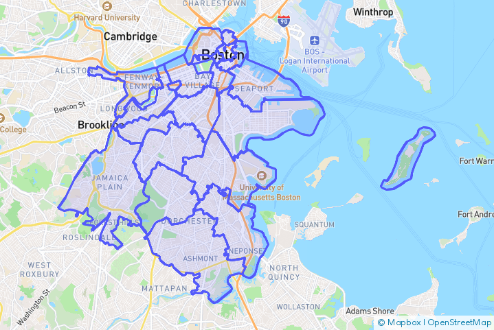 Service Area Map