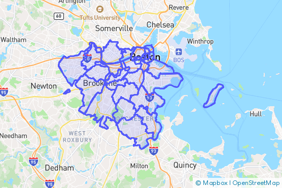 Service Area Map
