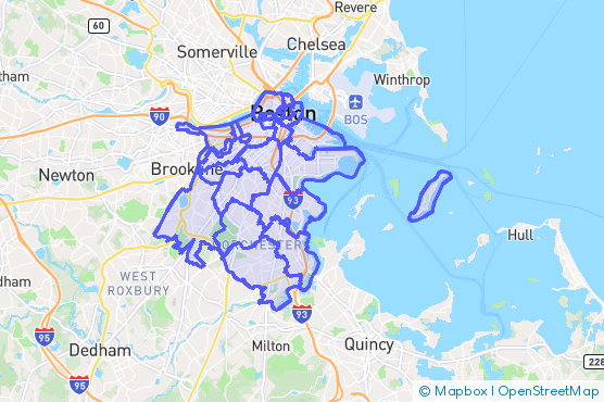 Service Area Map