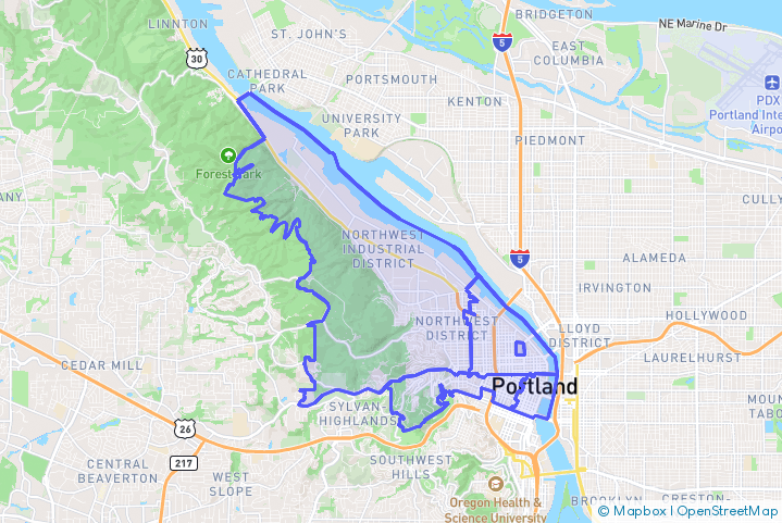 Service Area Map