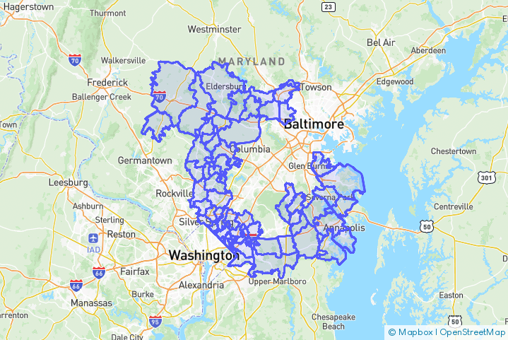 Service Area Map