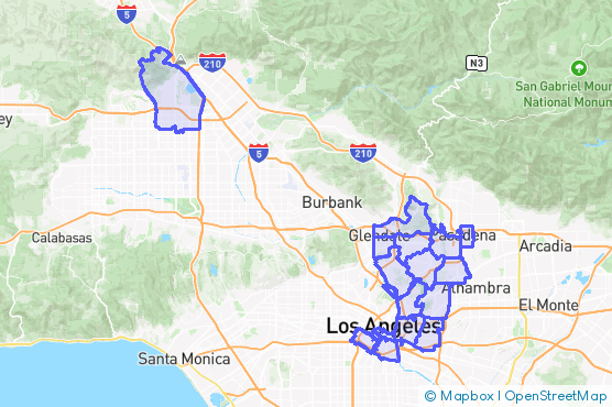 Service Area Map