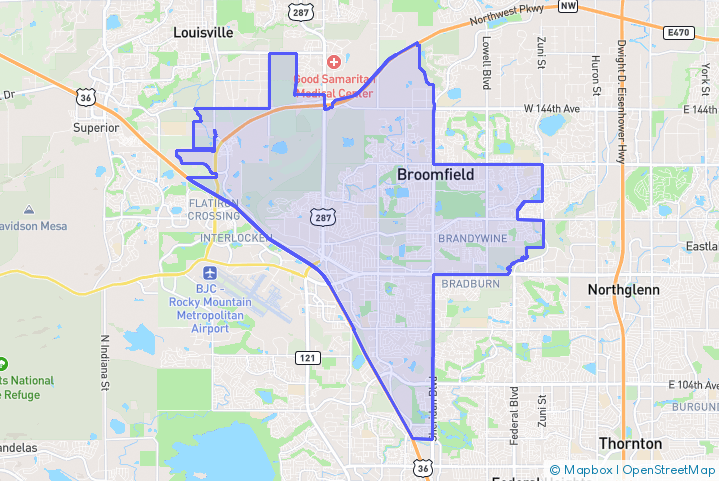 Service Area Map