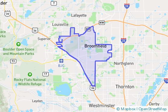 Service Area Map
