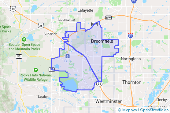 Service Area Map