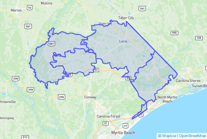 Service Area Map
