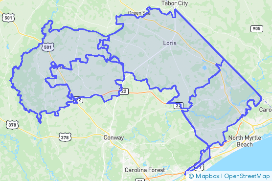 Service Area Map
