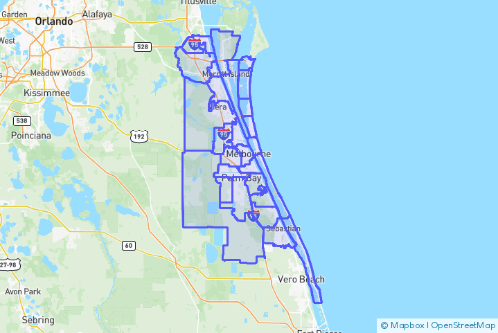 Service Area Map