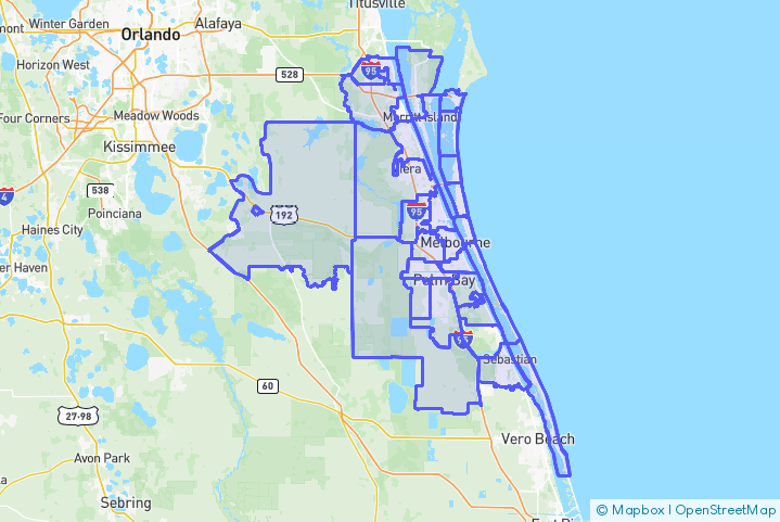 Service Area Map