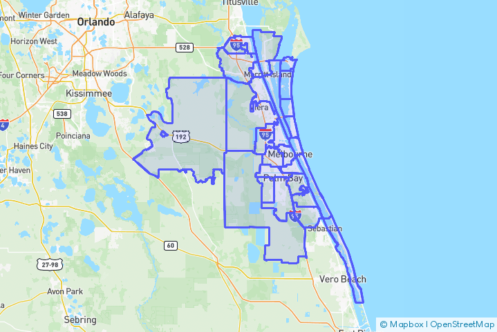 Service Area Map