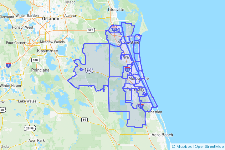 Service Area Map