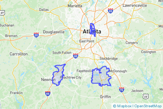 Service Area Map