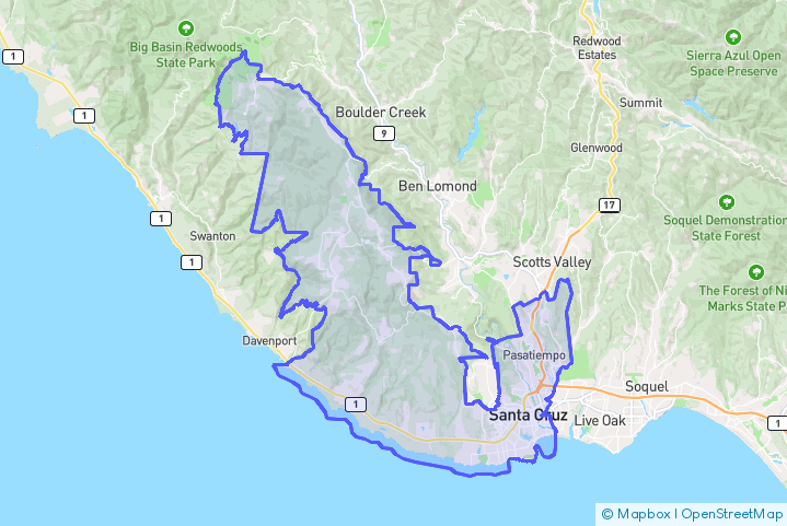 Service Area Map
