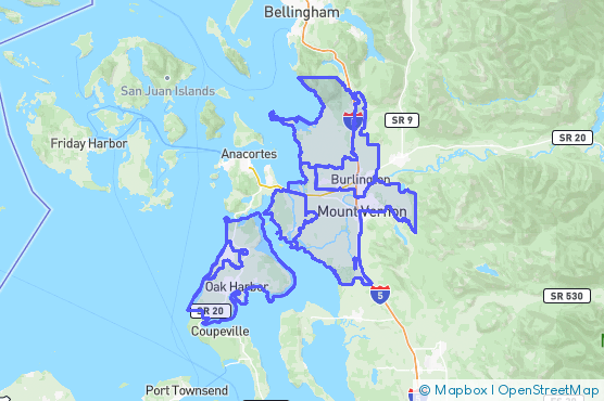 Service Area Map