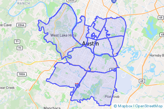 Service Area Map