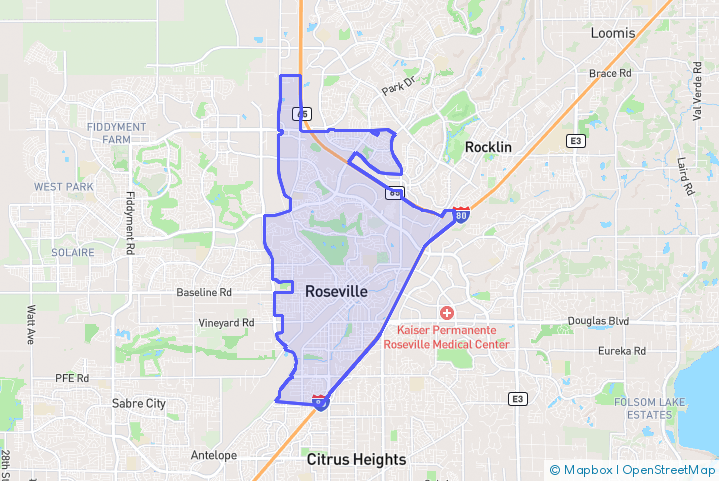 Service Area Map