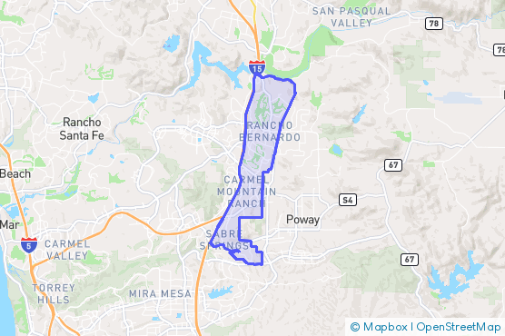 Service Area Map