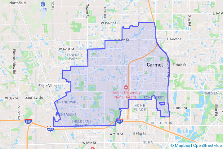 Service Area Map