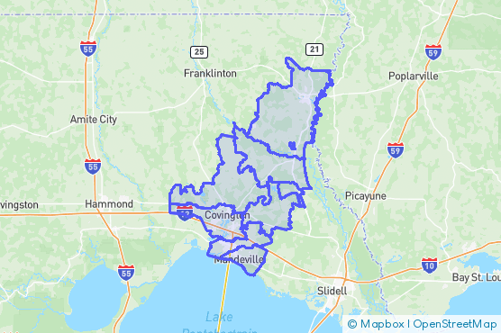 Service Area Map