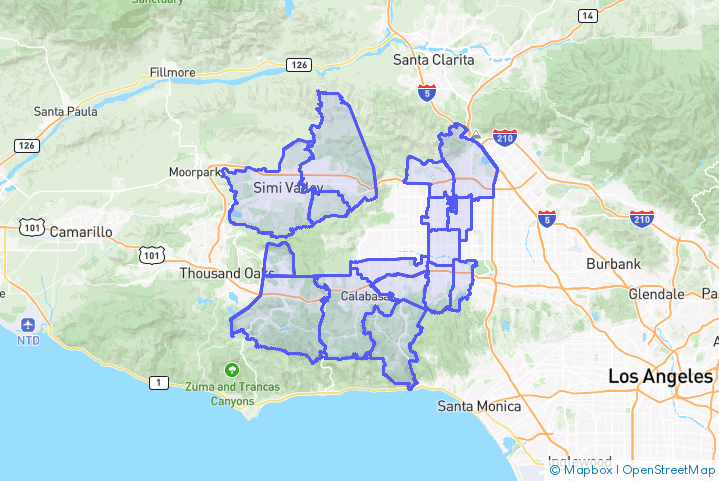 Service Area Map