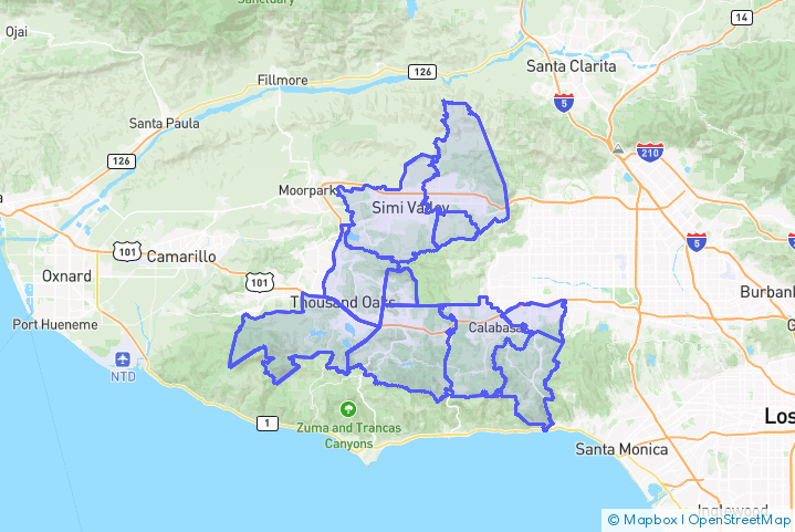 Service Area Map