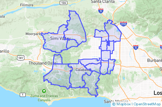 Service Area Map