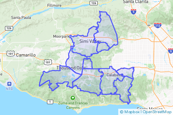 Service Area Map