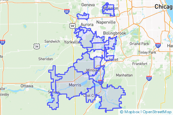 Service Area Map