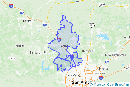 Service Area Map