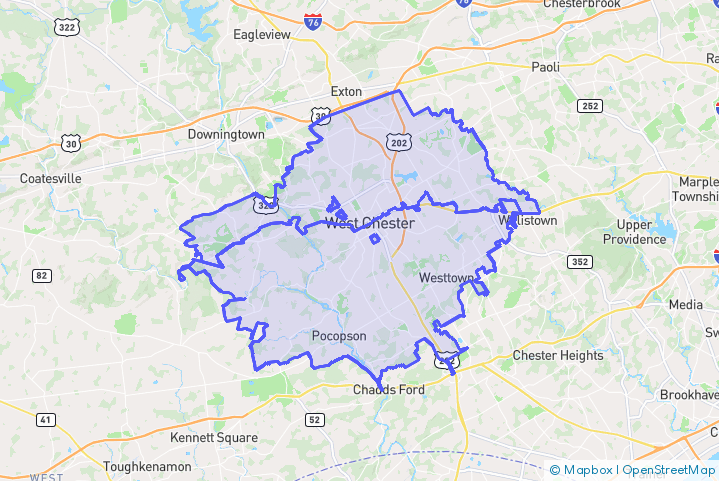 Service Area Map