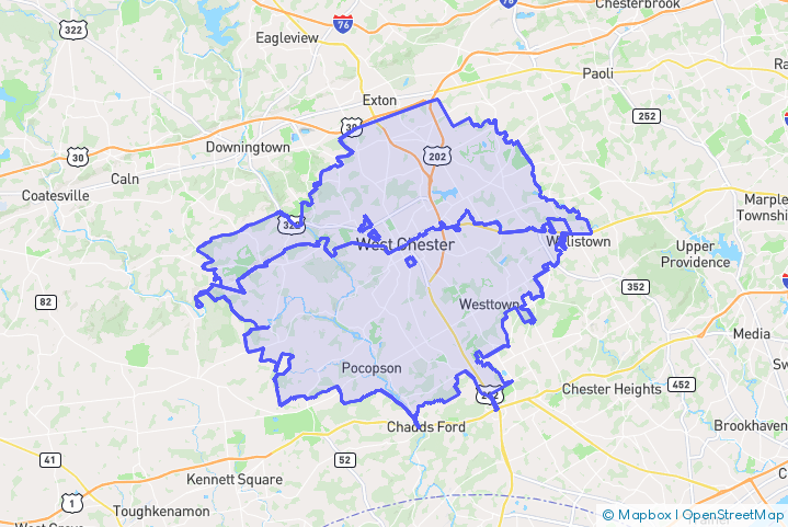 Service Area Map