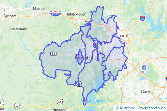 Service Area Map