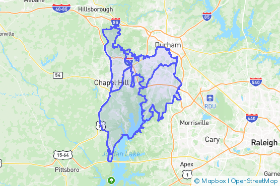 Service Area Map