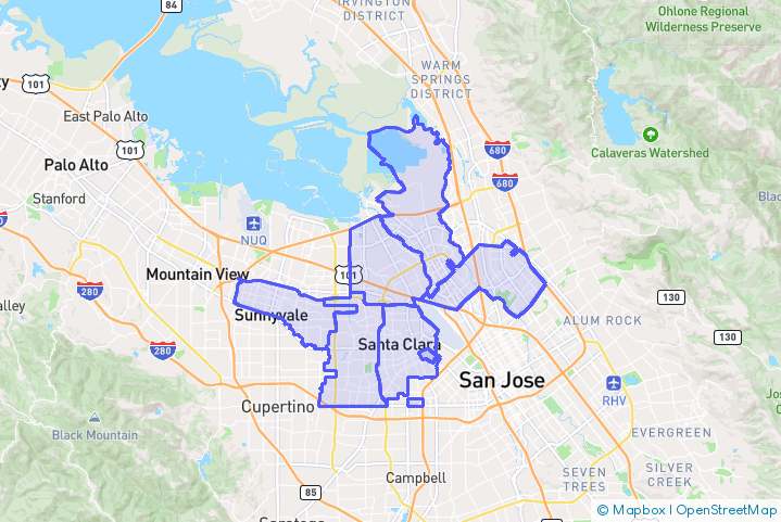 Service Area Map