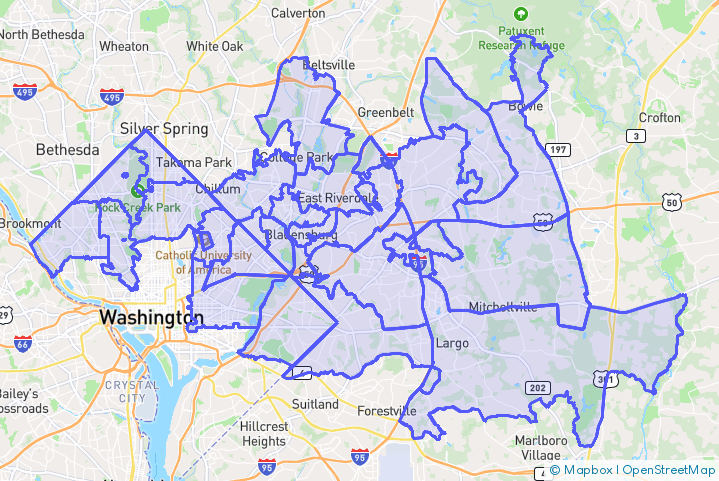 Service Area Map