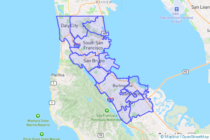 Service Area Map