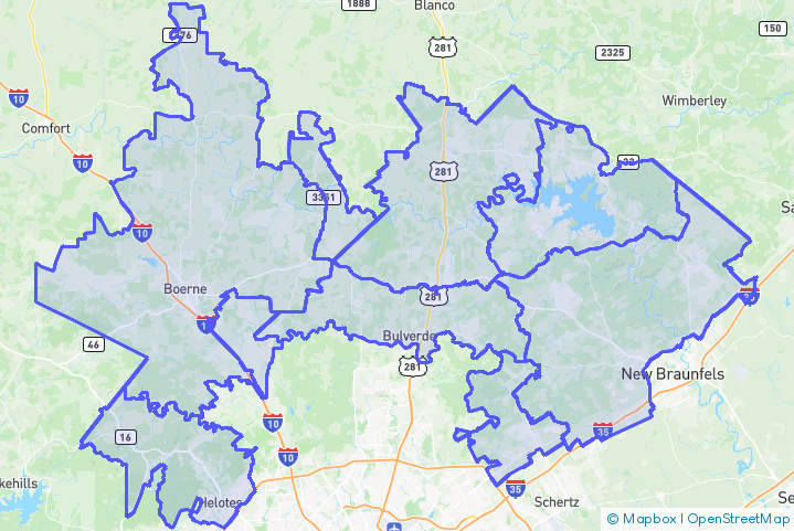Service Area Map