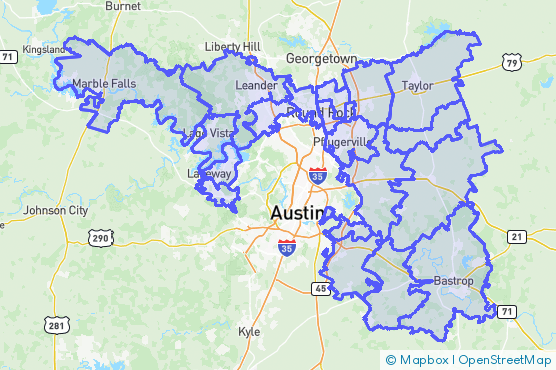 Service Area Map
