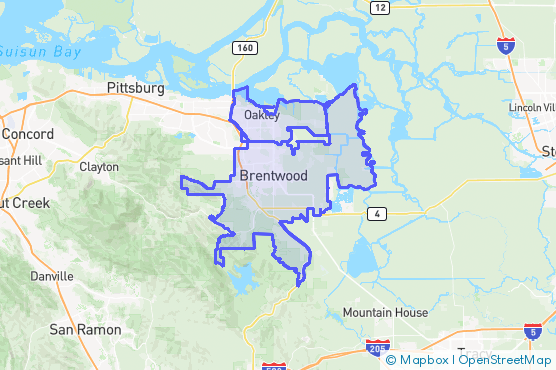 Service Area Map