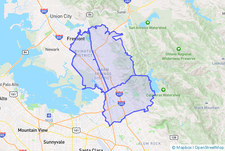 Service Area Map